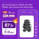 Compra 2 y llévate 5 Bowls  de mascotas silicona plegable®