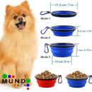 Compra 2 y llévate 5 Bowls  de mascotas silicona plegable®