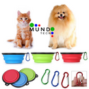 Compra 2 y llévate 5 Bowls  de mascotas silicona plegable®