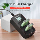 Cargador Dual para Canon