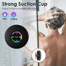 Altavoz portátil inalámbrico con Bluetooth, luz LED IPX4