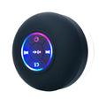 Altavoz portátil inalámbrico con Bluetooth, luz LED IPX4